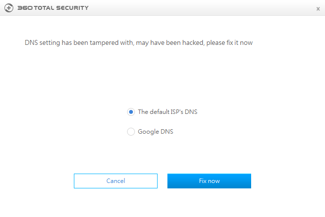 DNS setting