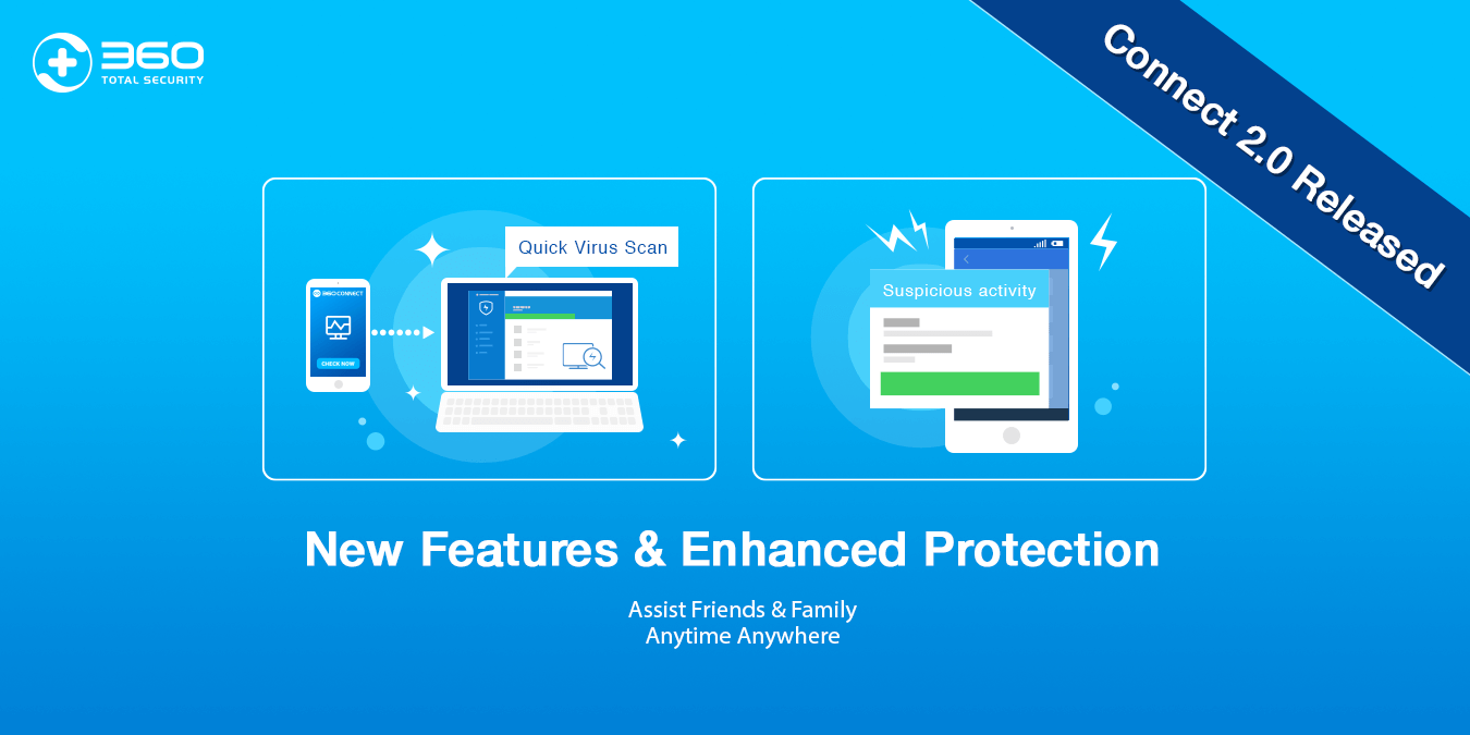 360 Connect 2.0 just released with new features to bring you enhanced protection!