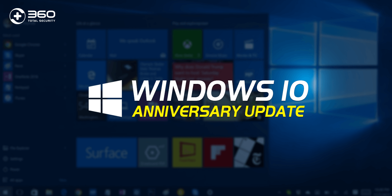 Windows 10 Anniversary Upgrade available on August 2