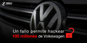 Un fallo permite hackear 100 millones de Volkswagen