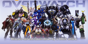 Blizzard servers have been taken down by a DDoS attack