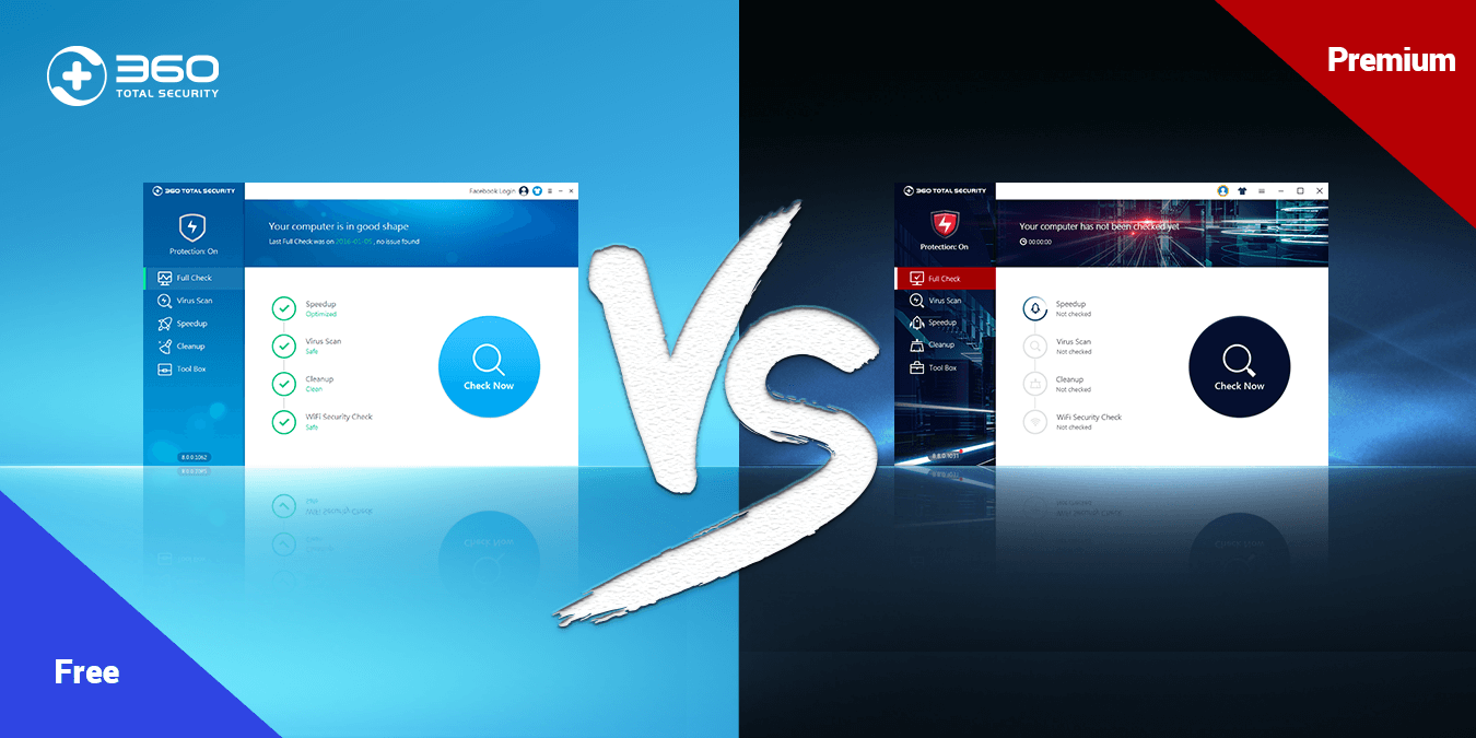 360 Total Security Premium vs. Free version: What is the difference?