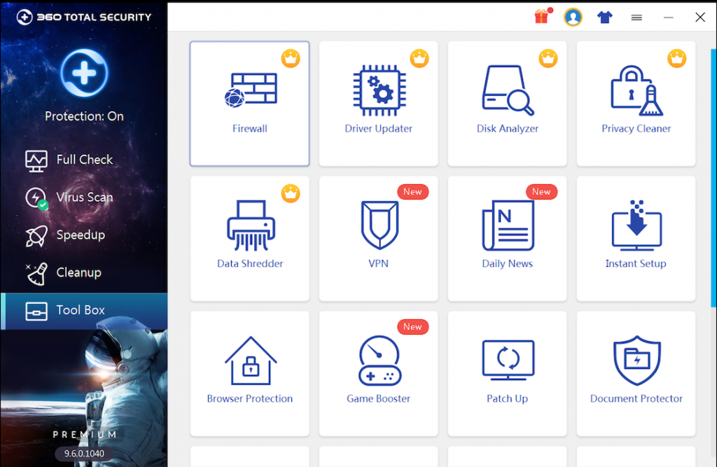 360 Firewall makes your Internet connections safer and faster