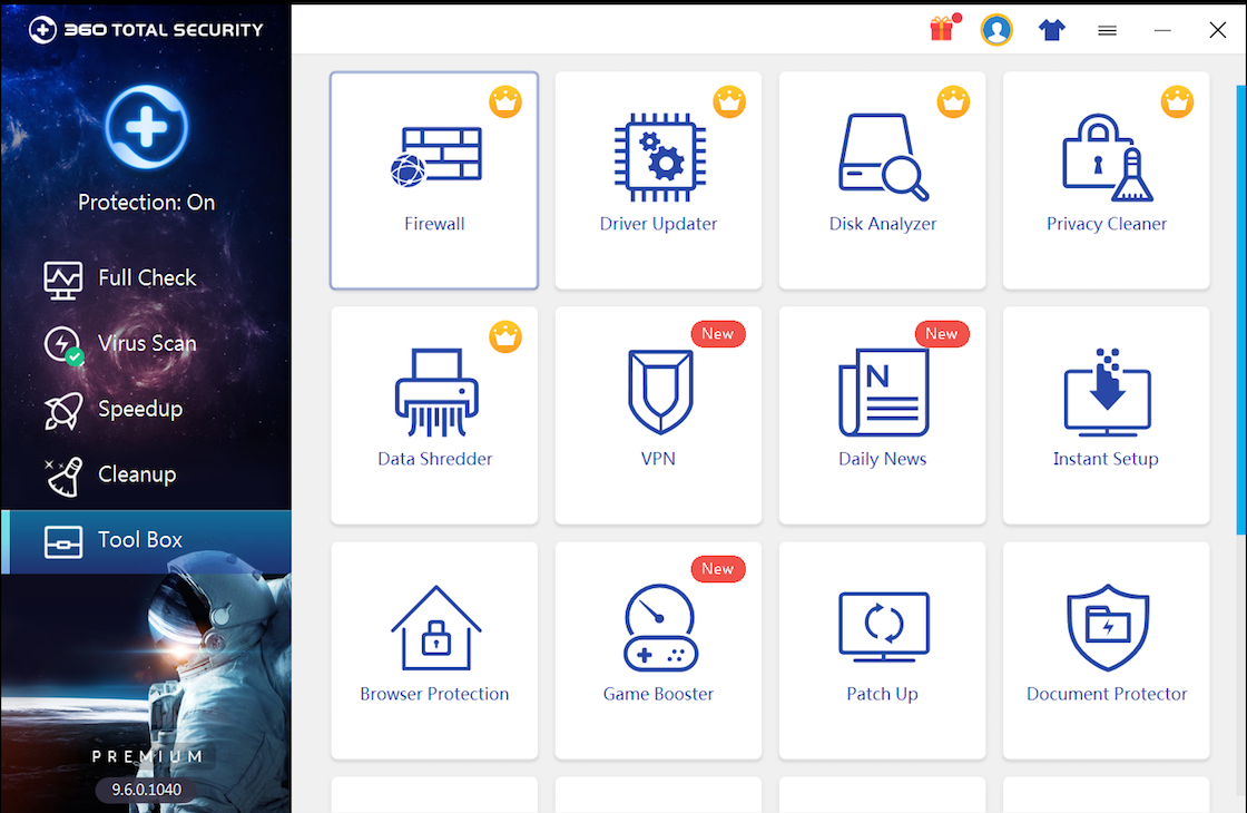 360 total security firewall