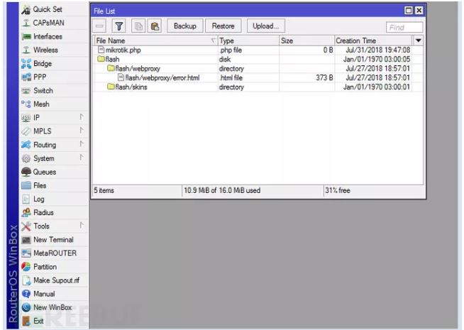 mikrotik routers with crypto mining malware