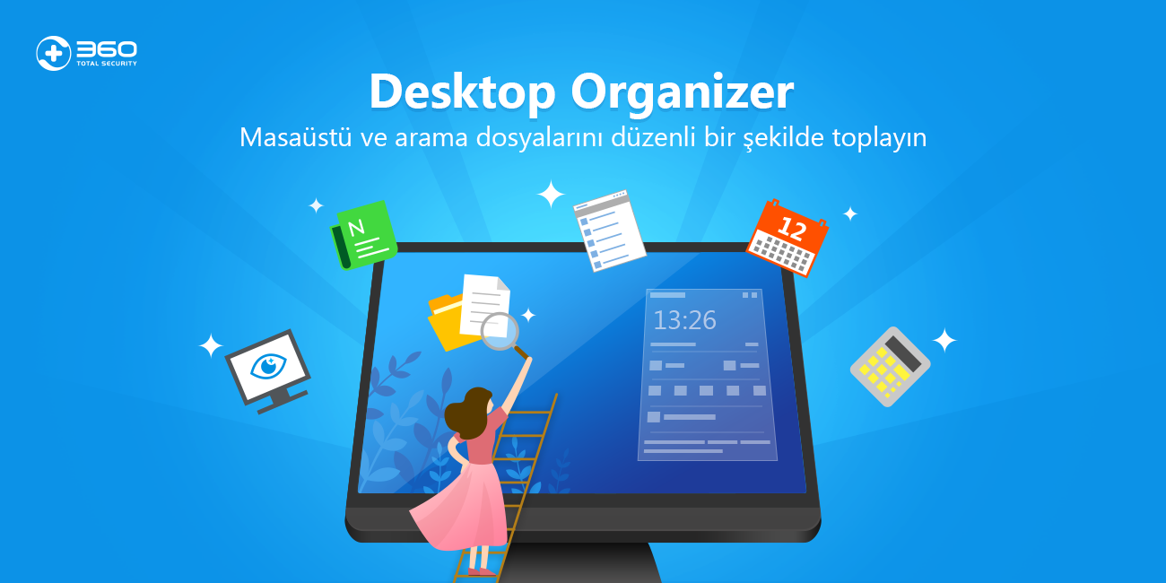 360 Desktop Organizer, Windows masaüstünüzü düzenli tutar