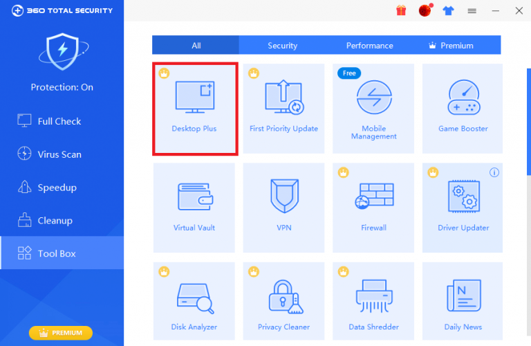 360 Desktop Organizer mantiene el escritorio de Windows ordenado! 360