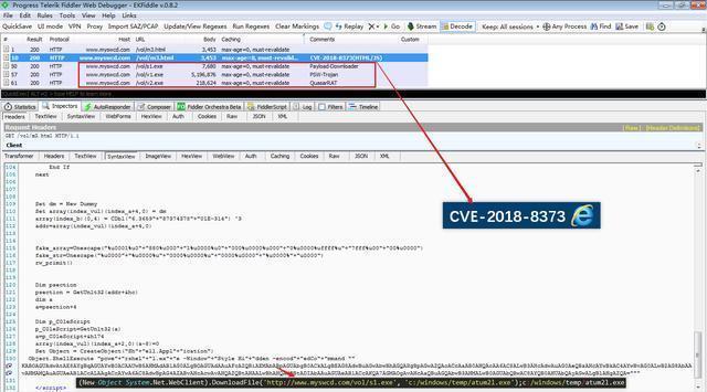 CVE-2018-8373: The best partner of hackers spreading Trojans