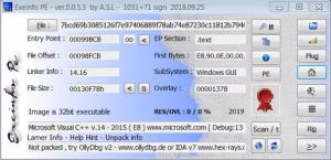 32-bit executable compiled by VS2015