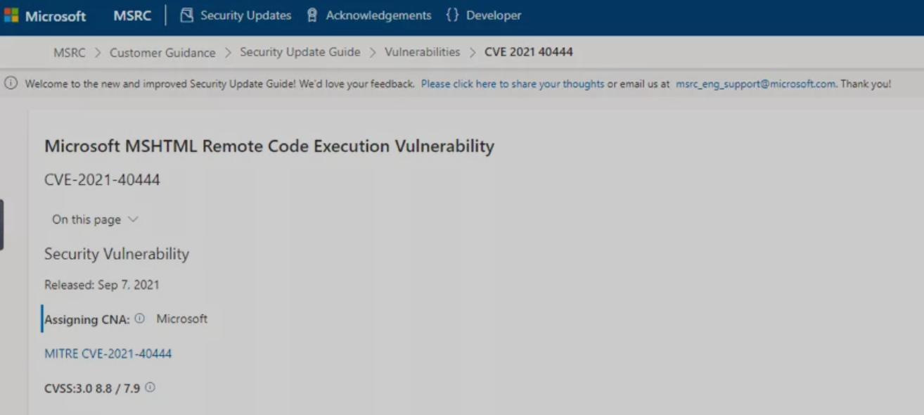 No-patch-available-for-the-Microsoft -Windows-MSHTML-remote-code-execution-vulnerability,-360-Total-Security -takes-the-lead-to-intercept-it!